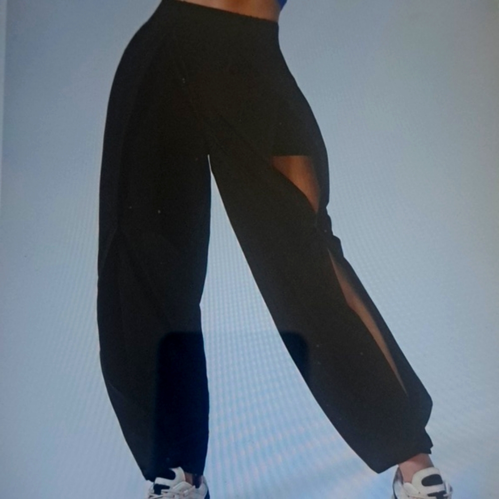 HALARA HIGH WAISTED 2 IN 1 SNAP JOGGERS M - Picture 2 of 9